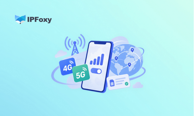 2026年4G/5G移动代理IP怎么选?选择标准与业务场景指南