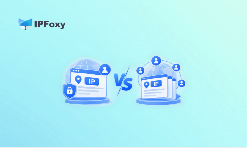 独享代理IP vs 共享代理IP:有什么区别?如何选择?